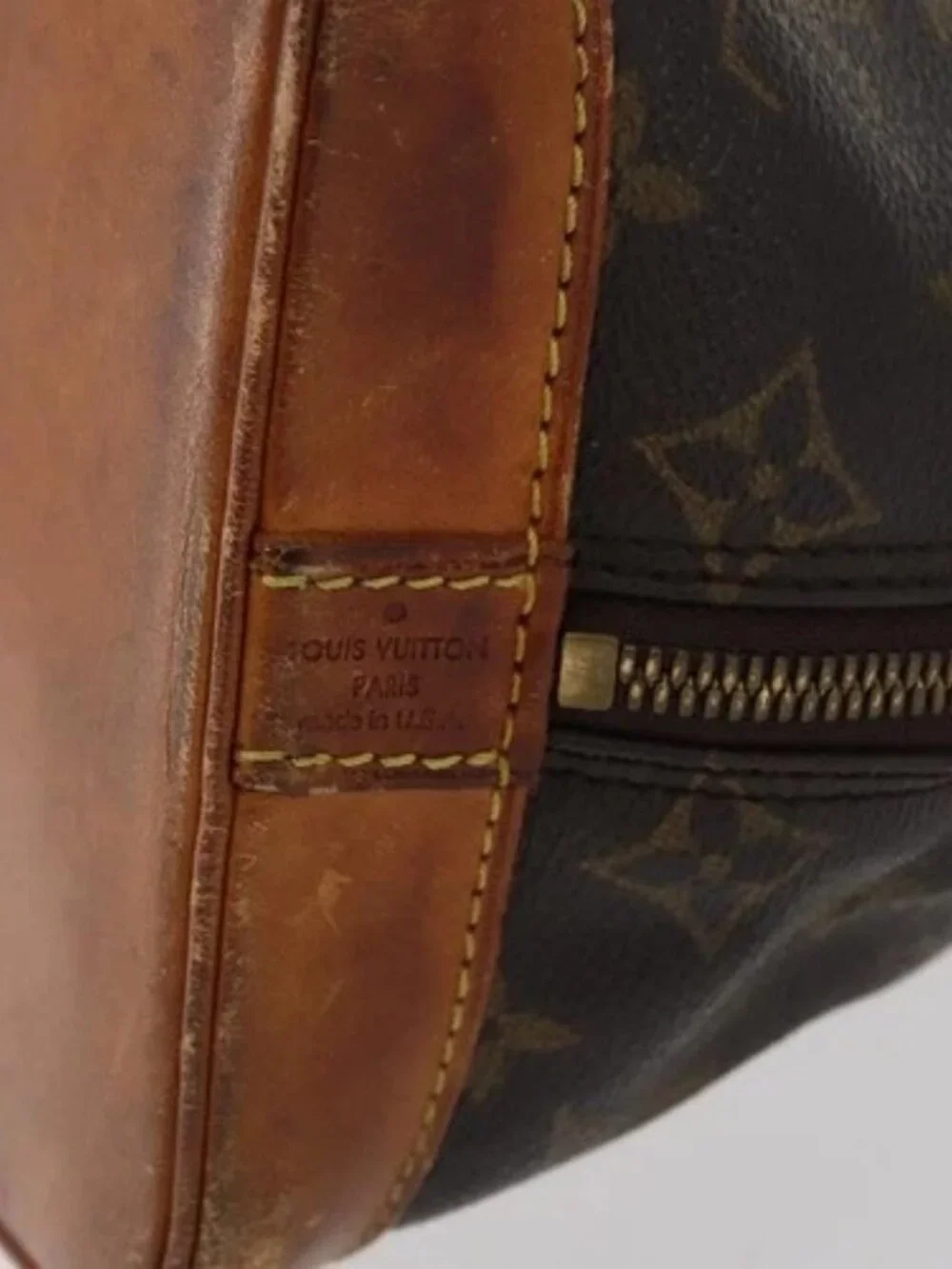 LOUIS VUITTON Monogram Alma Hand Bag M51130